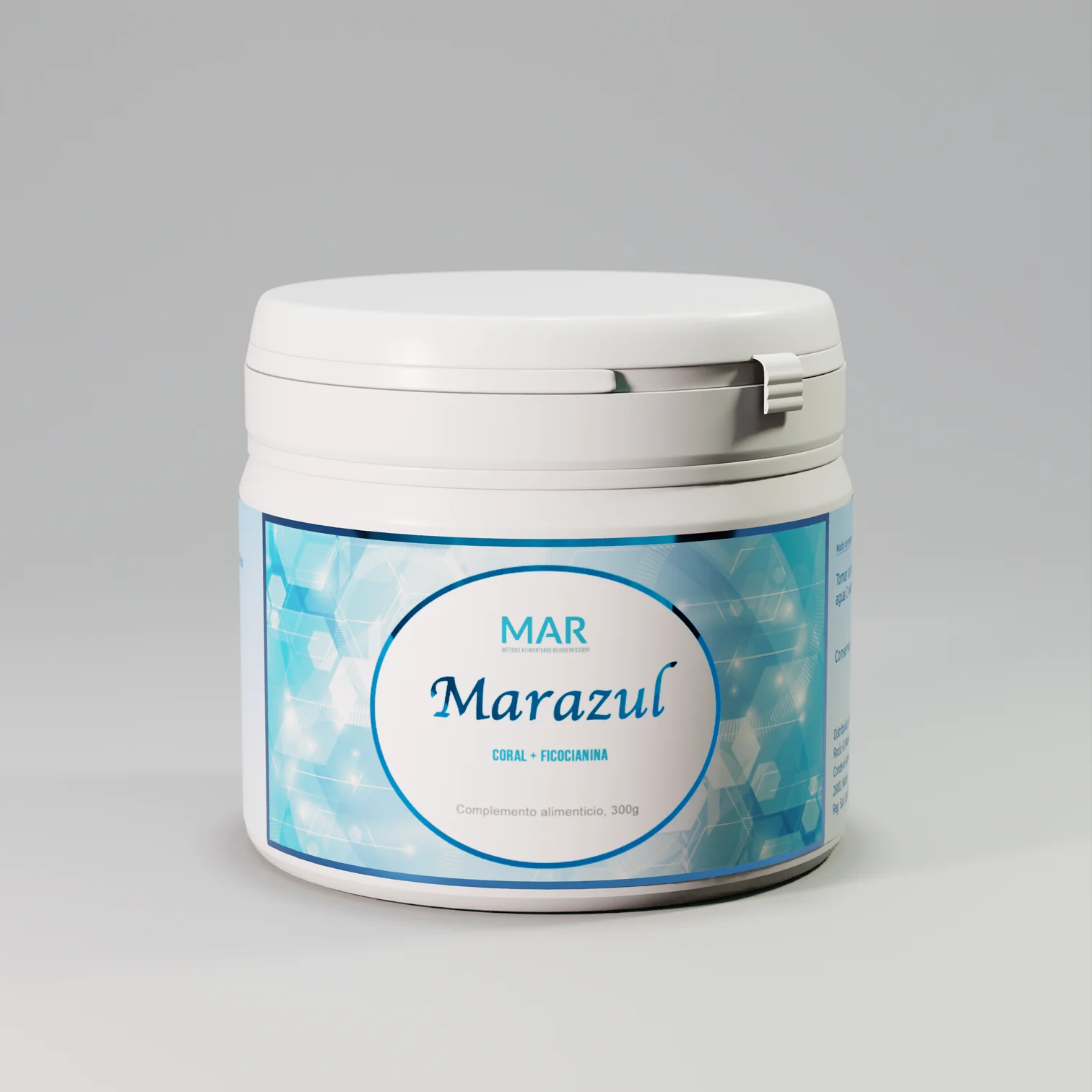 MARAZUL | 74 Minerales Coral Marino + Ficocianina